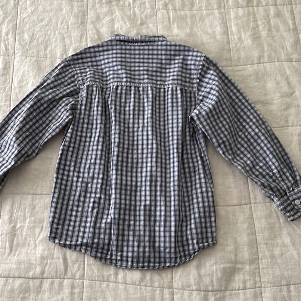 OshKosh B’Gosh Boys Button-Up Shirt 8-10 Plaid Preppy